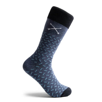 The Ollies - A Blue Sprinkle Patterned Sock