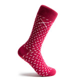 The Kellys - A Raspberry Sock with White Sprinkles