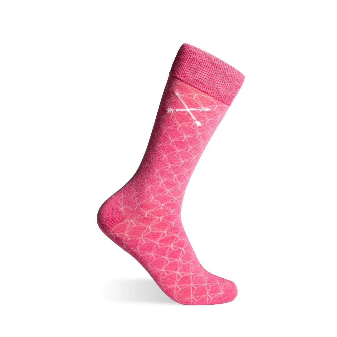 pink dress socks Solid Color Crew Cotton Every sock is made with style and comfort in mind Heathered Pink & Blush Flowers