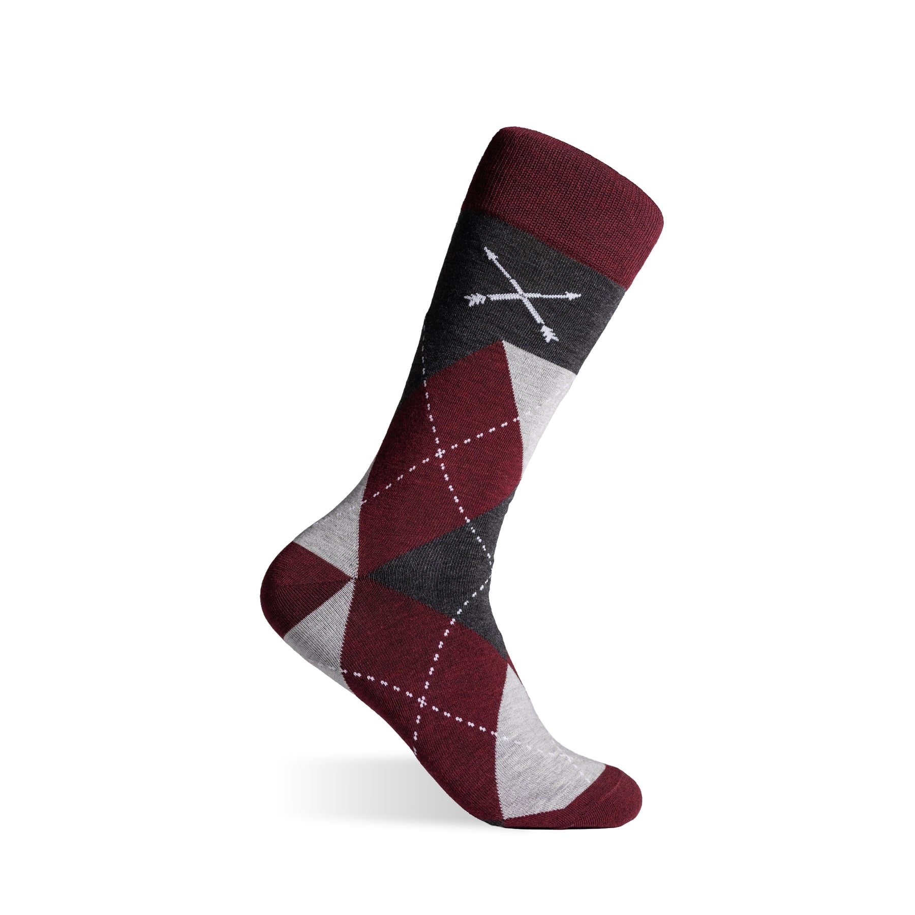 Red Winter Argyle by Southern Scholar
