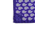 100% Italian Handmade Paisley Pocket Square