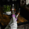 The Masons - A Purple, Violet and White Striped Sock