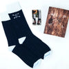 The Oxford Blues - Navy and Baby Blue Pin Dot Sock