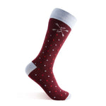 Cranberry mens dress socks 