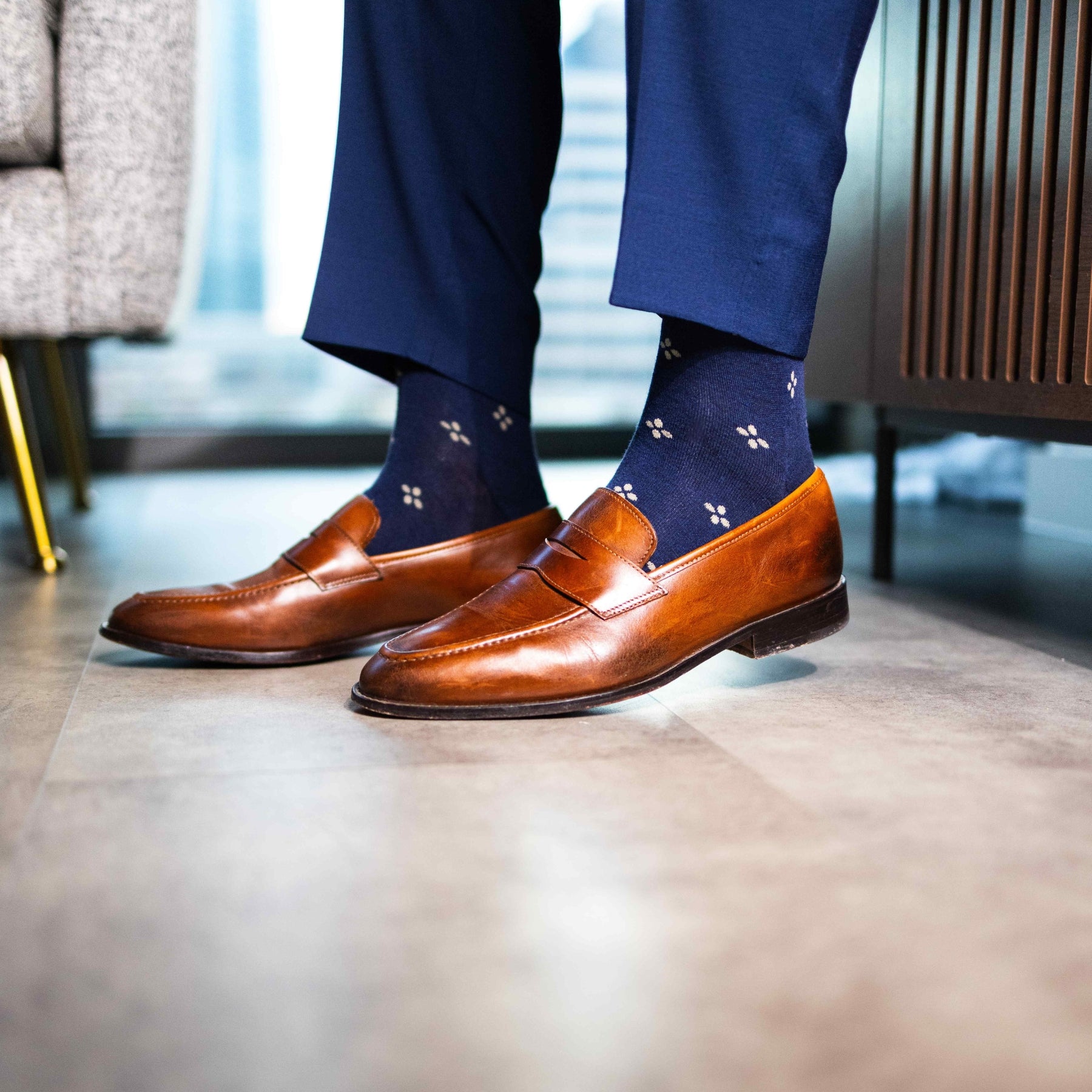 Color Shoes Navy Blue Suit Burgundy Shoes Blue Suit Oxblood Shoes