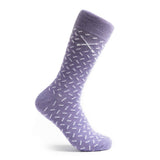Violet Sprinkles - A Violet Sock with a Contrasting Sprinkle Pattern