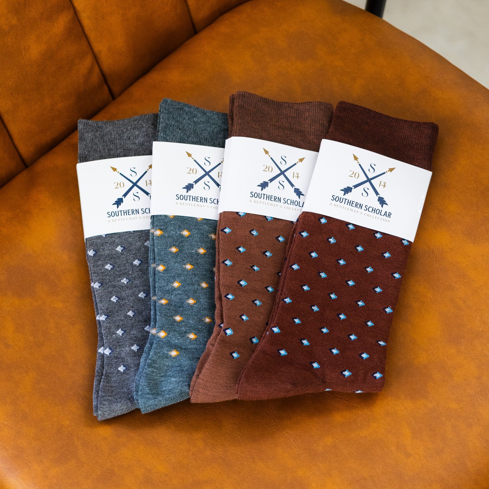 The Gemstones Bundle (4-Pack) Southern Scholar Socks