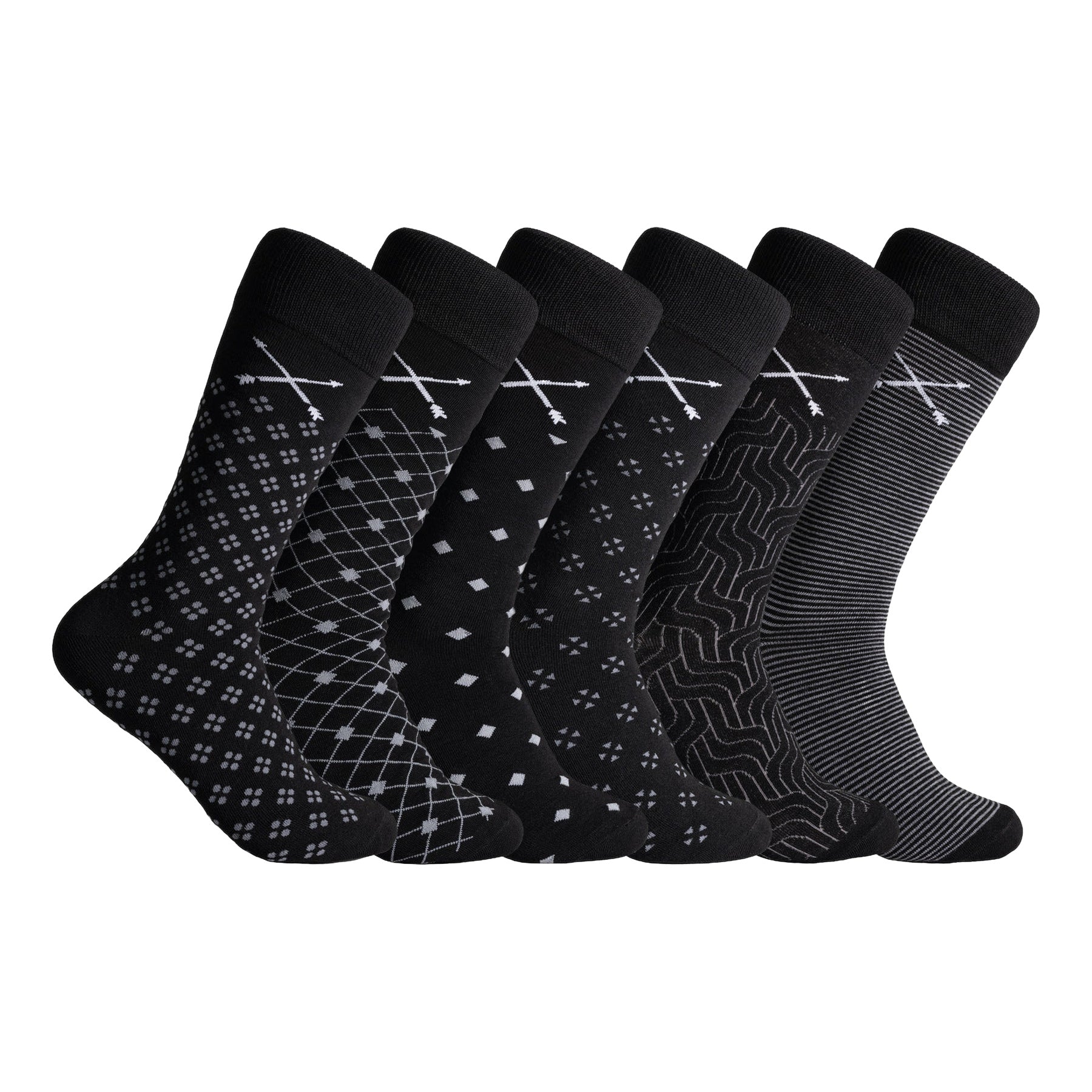 The Black & Grey Bundle (6-Pack)
