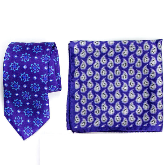 Matching tie and pocket square