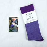purple socks